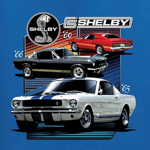 Miniatura 2 de Wild Bobby Shelby 65 Powered by Ford Motors Mustang Logo Emblem Cars and Trucks Unisex Graphic Hoodie Sweatshirt