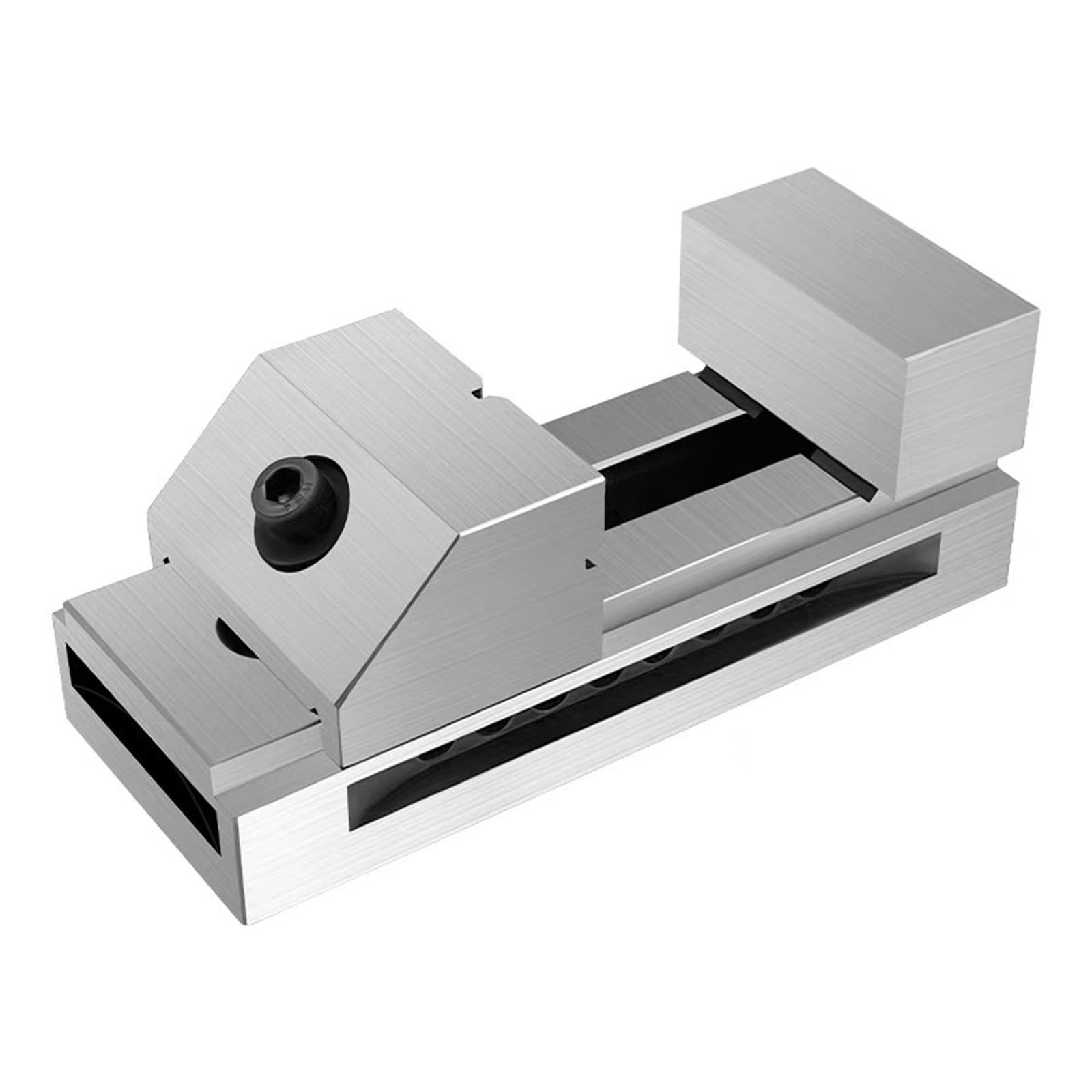 Imadło stołowe, Precyzyjne Imadło Narzędziowe 2/2,5/3 Cala QKG50/QKG63/QKG73, Maszyna, Wysokie Mocowanie 0,005 Mm Do Wiertarki CNC