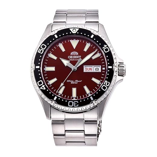 Orient Relógio analógico masculino automático com pulseira de aço inoxidável RA-AA0003R19B, prata, 7020-6smd-42 mm, pulseira, Prata, 7020-6smd-42mm, Pulseira
