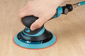 Dynabrade (X62H) Dynorbital Extreme 6 (152 mm) Diameter Random Orbital Sander, Non-Vacuum, Hook-Face Pad Face | Proportionate 3/32 (2.5 mm) Diameter Orbit | 12000 RPM Pneumatic Motor