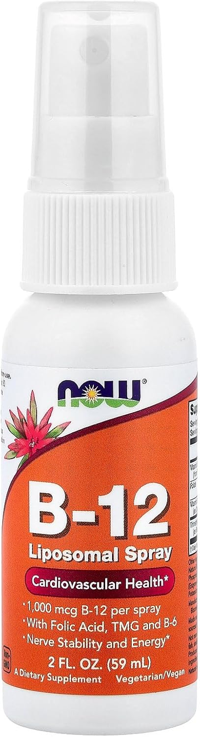 NOW Foods B-12 Lipospray Spray 2 oz