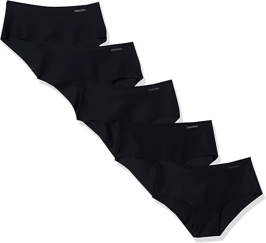 Calvin Klein Women's Invisibles Seamless Hipster Panties, 3 Pack