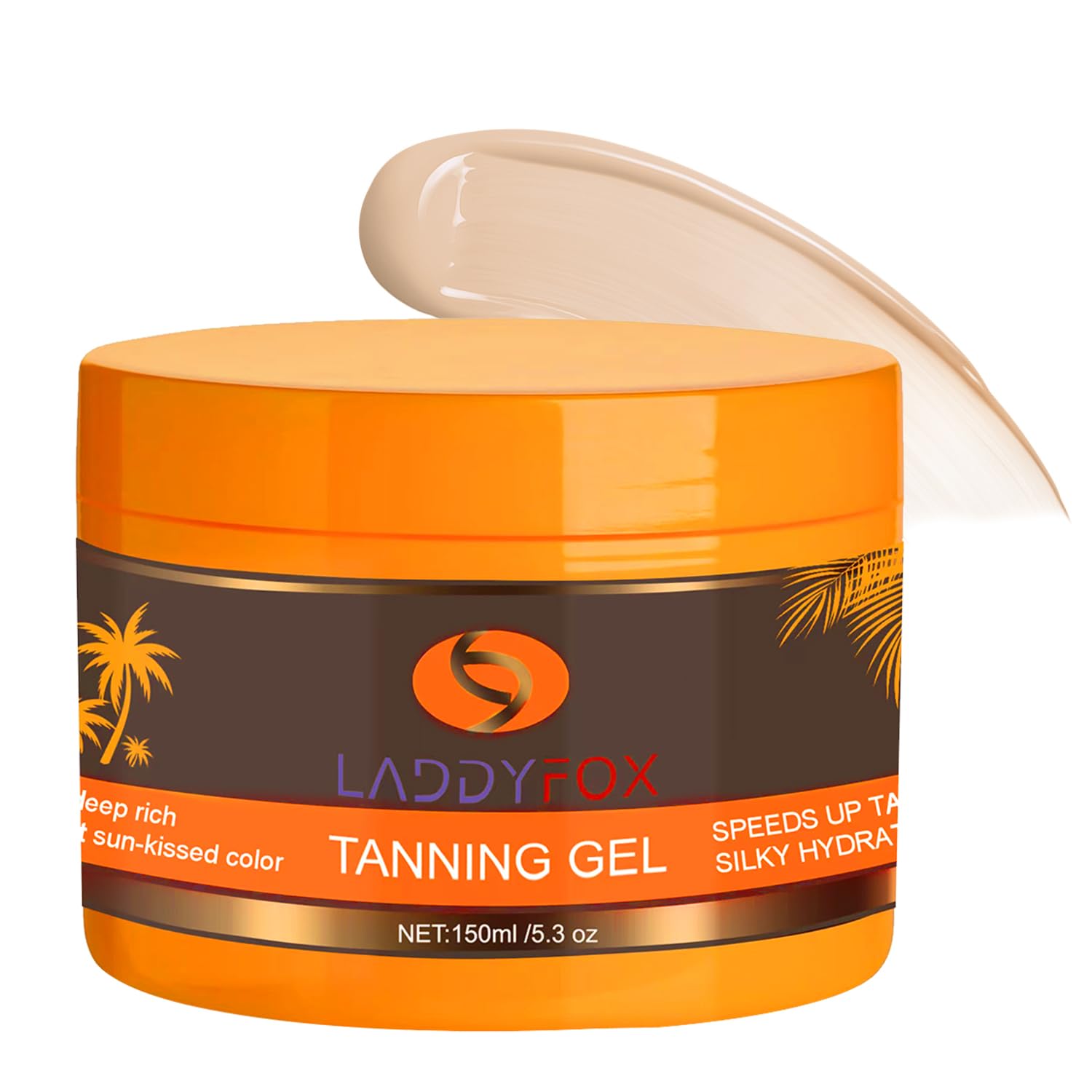 Luxury Intensive Tanning Gel,Bronzing Tan Accelerator,Intensive Tanning Gel for Outdoor Sun and Sunbath,Water-Resistant with Coconut Oil, Vitamin A & E For Moisture and Hydration, 5.3 Oz Tanning Cream Luxury Intensive Tanning Gel,Bronzing Tan Accelerator,Intensive Tanning Gel for Outdoor Sun and Sunbath,Water-Resistant with Coconut Oil, Vitamin A & E For Moisture and Hydration, 5.3 Oz Tanning Cream