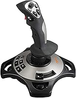 PXN 2113 PRO Flight Simulator Joystick for PC - USB Wired with Vibration, Throttle, 12 Buttons & 4-Axis Control - Windows Gaming Stick