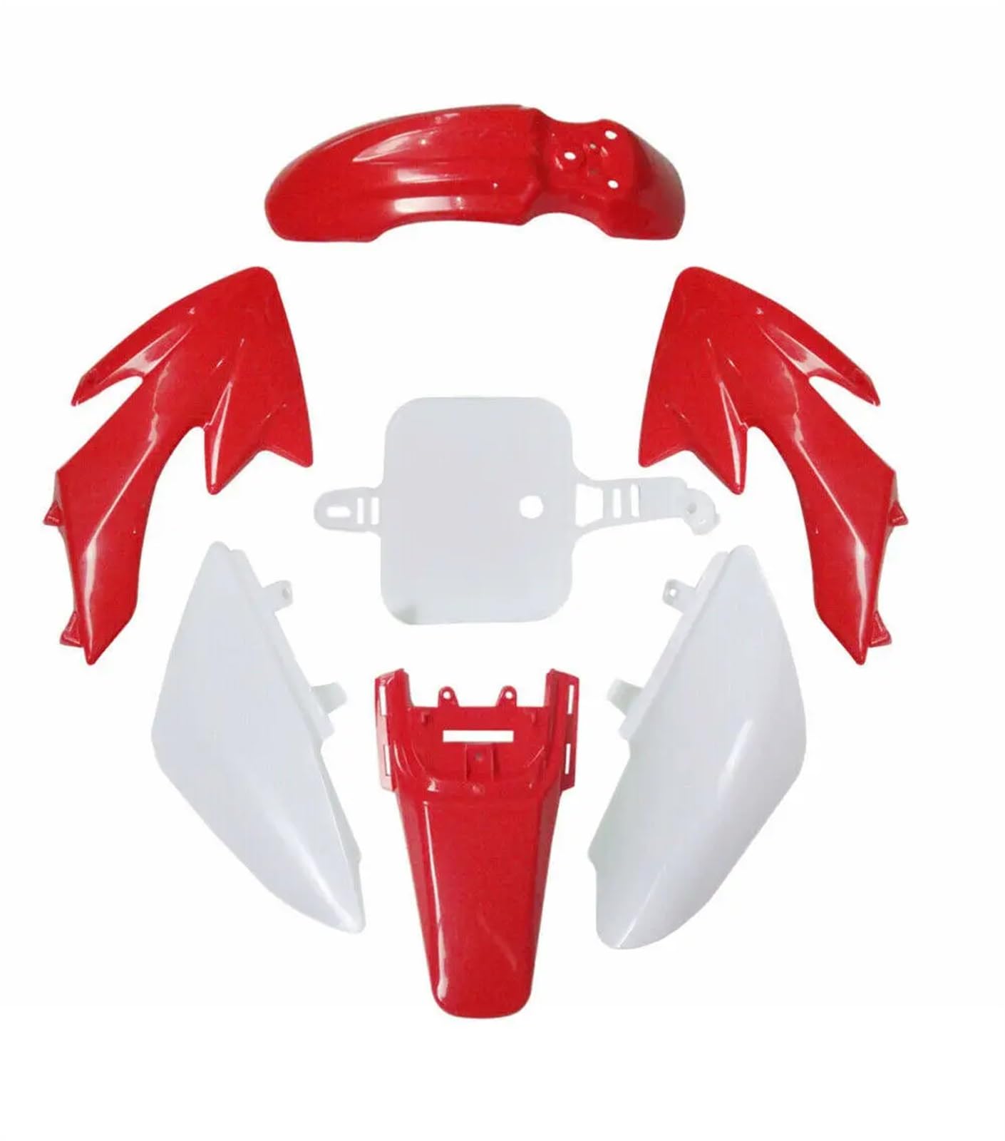 Plastikowe zestawy owiewek zbiornik paliwa XR50 CRF50 SSR 125cc