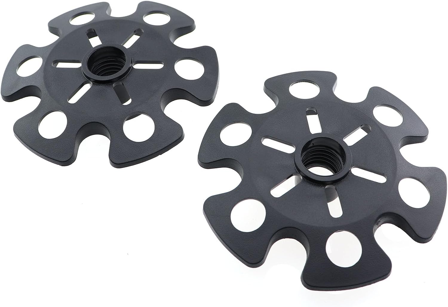 2PCS Trekking Pole Snow Baskets Universal Accessories for Walking Sticks Anti Sink Tips Horseshoe Foot Plastic Protectors and Replacement Tips for Trekking Poles in Black 2PCS Trekking Pole Snow Baskets Universal Accessories for Walking Sticks Anti Sink Tips Horseshoe Foot Plastic Protectors and Replacement Tips for Trekking Poles in Black