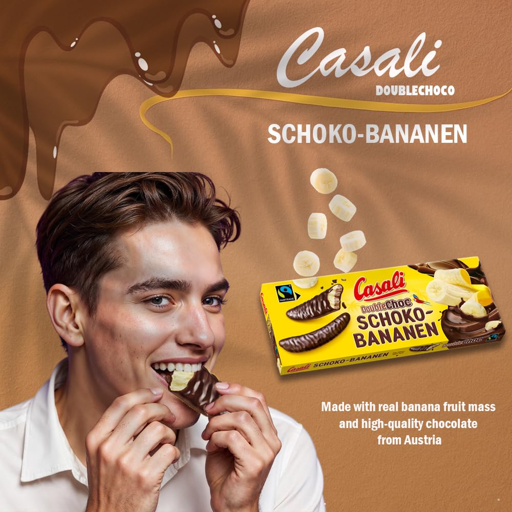Casali Schoko-Bananen DoubleChoc (2 x 300g)