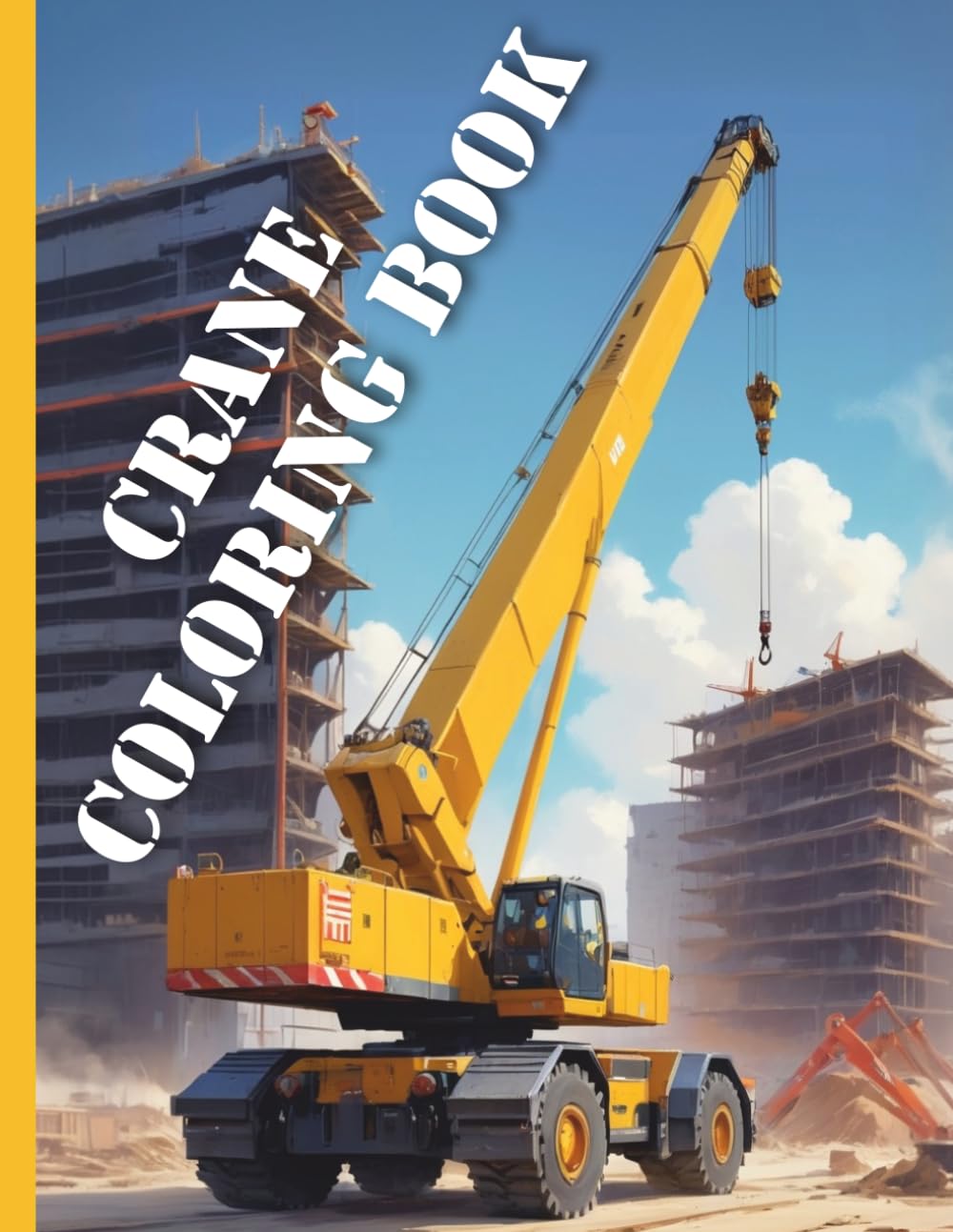 Crane Coloring Book: Realistic Crane Coloring Book: Over 50 Coloring Pages for Little and Big Artists