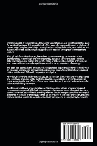 To be read before being Caregiver in Oncology Department: 2