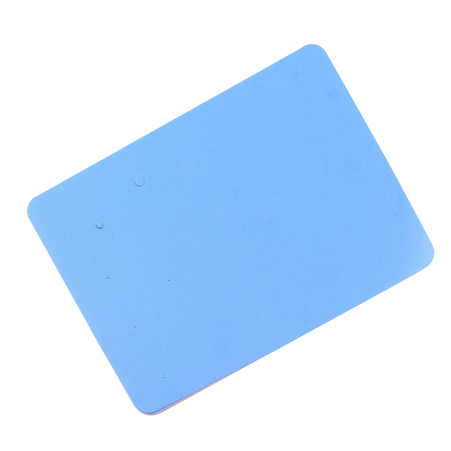 JCBIZ Fondant Foam Pad 5 Holes Sponge Mat Sponge Cake Foam Pad Flower Modelling Gum Paste Fondant Cake Mat Blue and Pink