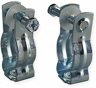 Conduit Clamp, Steel, Electrogalvanized