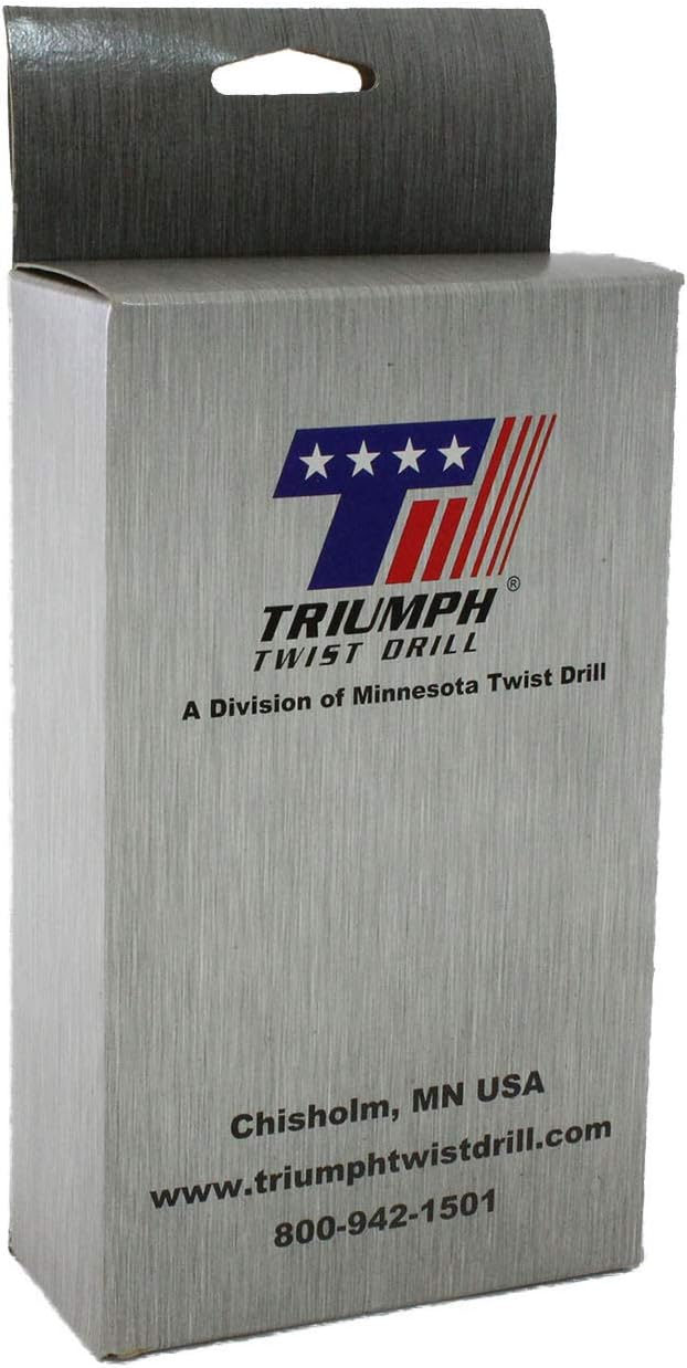 Triumph Twist Drill Co. 090552 T17M Size Ranger 1/16Inch1/2Inch by