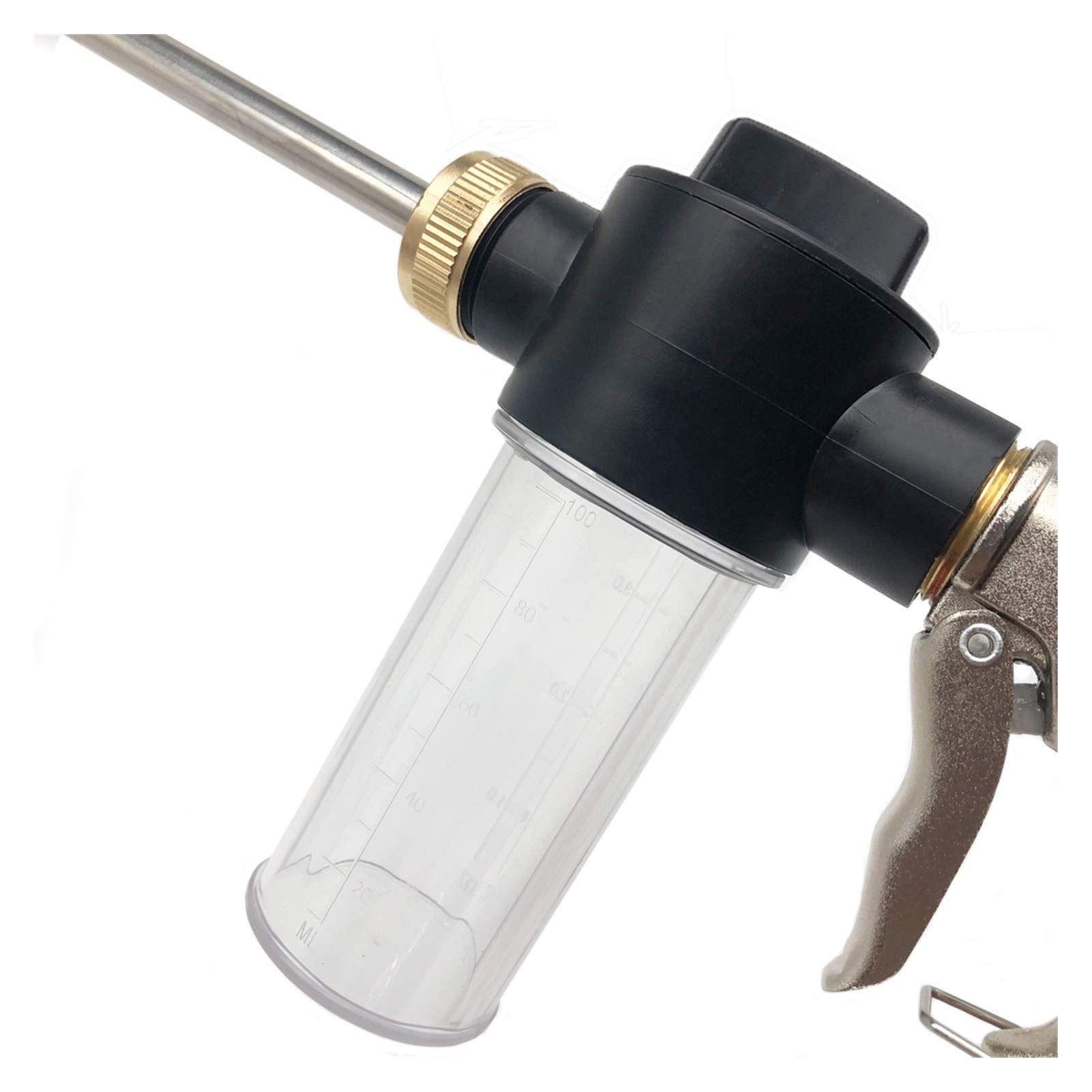 Spruzzatore per irrigazione da giardino Ad alta pressione di acqua Pistola a spruzzo Garden Hose Nozzle regolabile rondella di potere for la pianta del fiore di pulizia della famiglia Rondella 'automo
