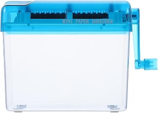 STOBOK Ferramentas Domésticas Escritório M?o do Shredder Doméstica Small Shredder Manual Conveniente Acessório de Escritório de Shredder Ferramenta De Mão