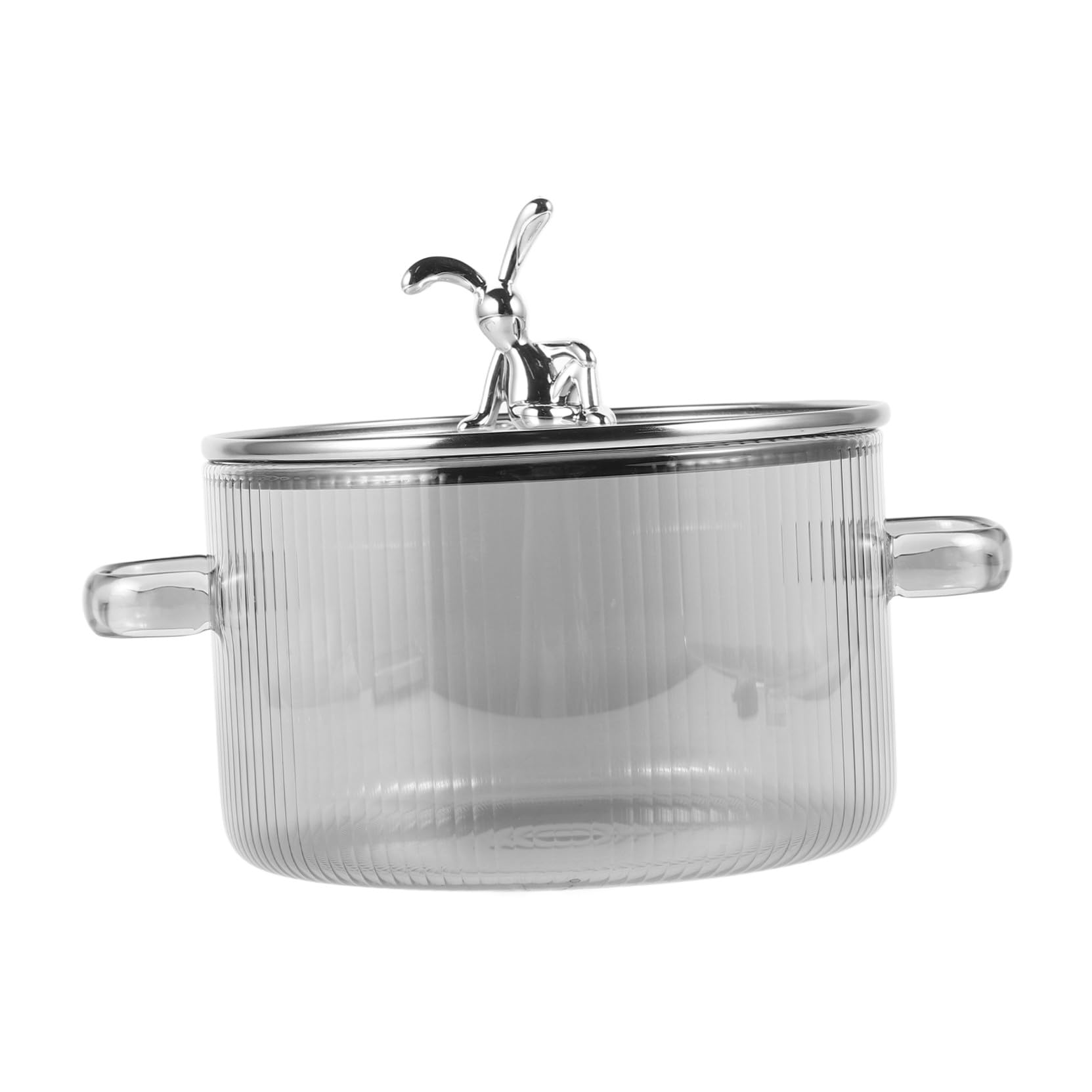 Marmite en verre pour soupe faitout transparent grande capacité cuisson nouilles