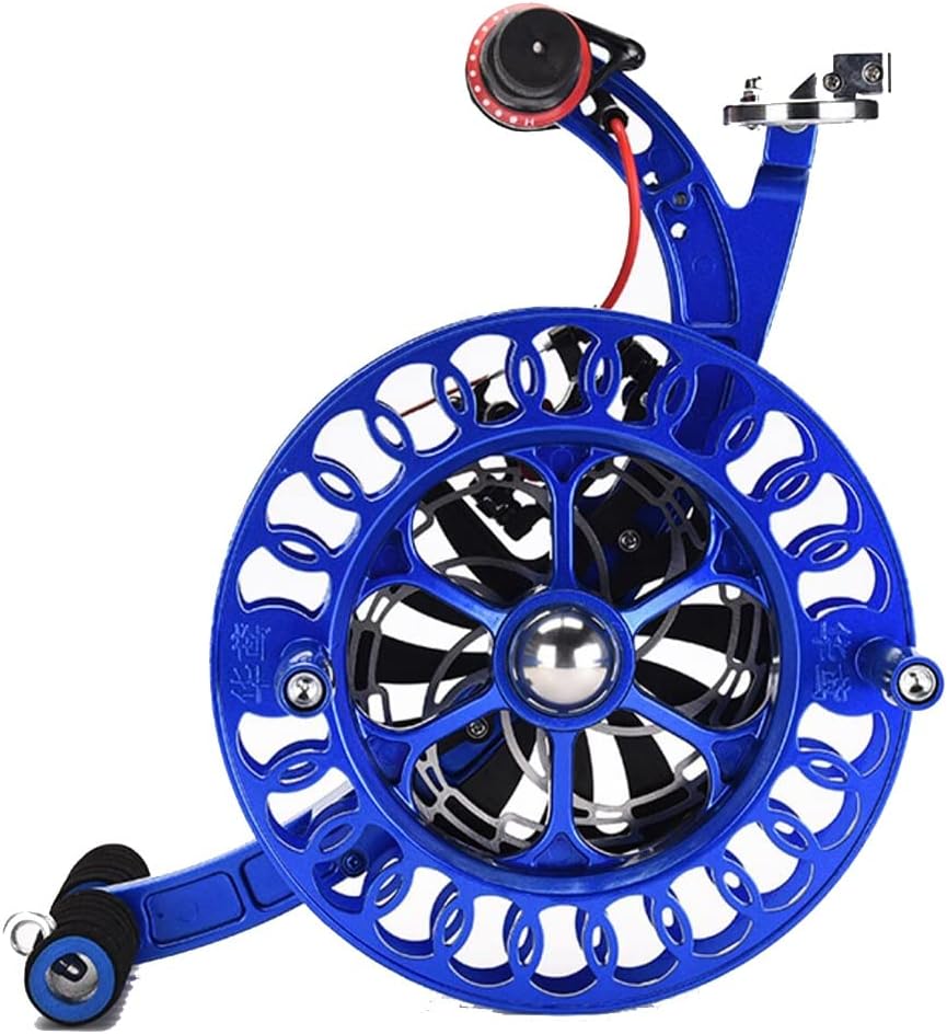 Magnesium Alloy Medium and Large Kite Line Wheel, High-Grade Silent Hand Wheel with Brake Anti-Reverse Strap Bearing