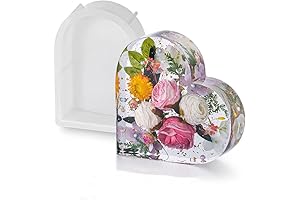 Heart Shape Silicone Mold - Large 9.8"x8.6"