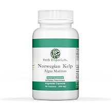 Herb Emporium Norwegian Kelp Algas Marinas, Ascophyllum nodosum, Laminaria 90 Capsules.
