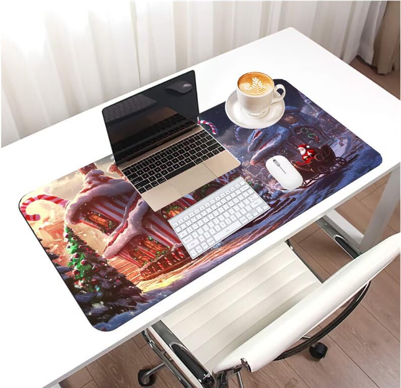 Mouse pad gamer XXL antidérapant pour stabiliser votre clavier PC