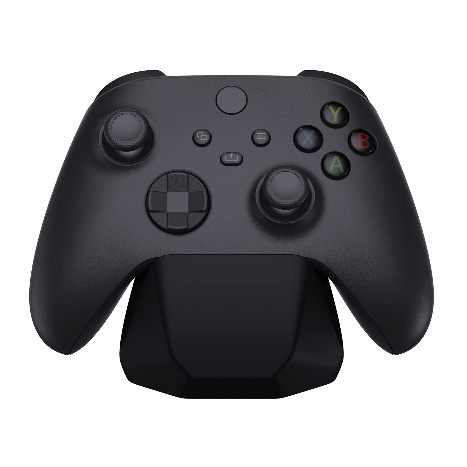 playvital Support pour ps5 Porte Manette pour ps4 Socle Controller Stand Holder pour Xbox Series X/S,pour Switch Pro pour Xbox One X S-Noir Pure,2 PCS