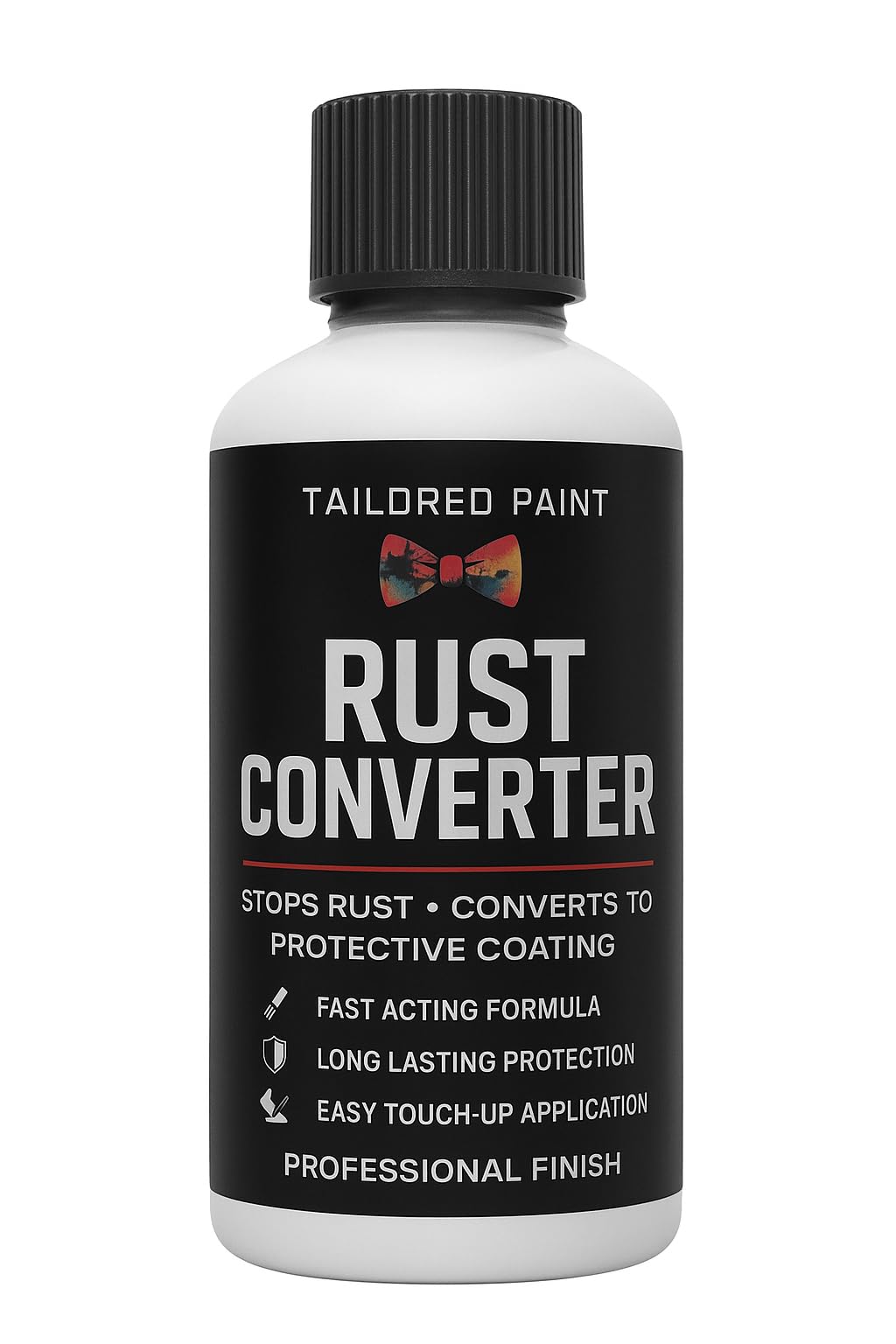Rust Converter Touch Up Bottle 30ml Neutralises Corrosion & Protects Metal | Car, Bike, Tools, Gates & Railings | Easy Brush Application (Rust Converter)