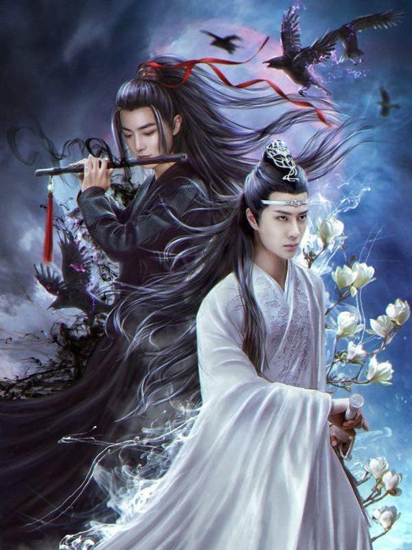 JLANEZ 5D Diamond Painting The Untamed Diamond Embroidery Poster Full Diamond Cross Stitch Kit Mosaic Home Wall Decoration,G