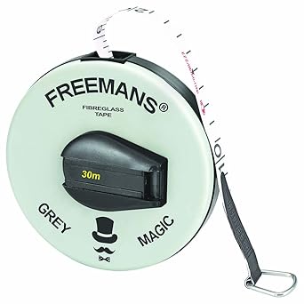 Freemans GM30 Grey Magic Measuring Tape - 30m