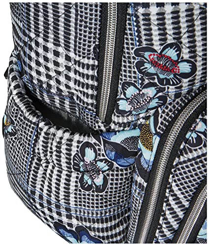 Image of Vera Bradley Women's Performance Twill Backpack Baby Diaper Bag, Bedford Plaid, One Size