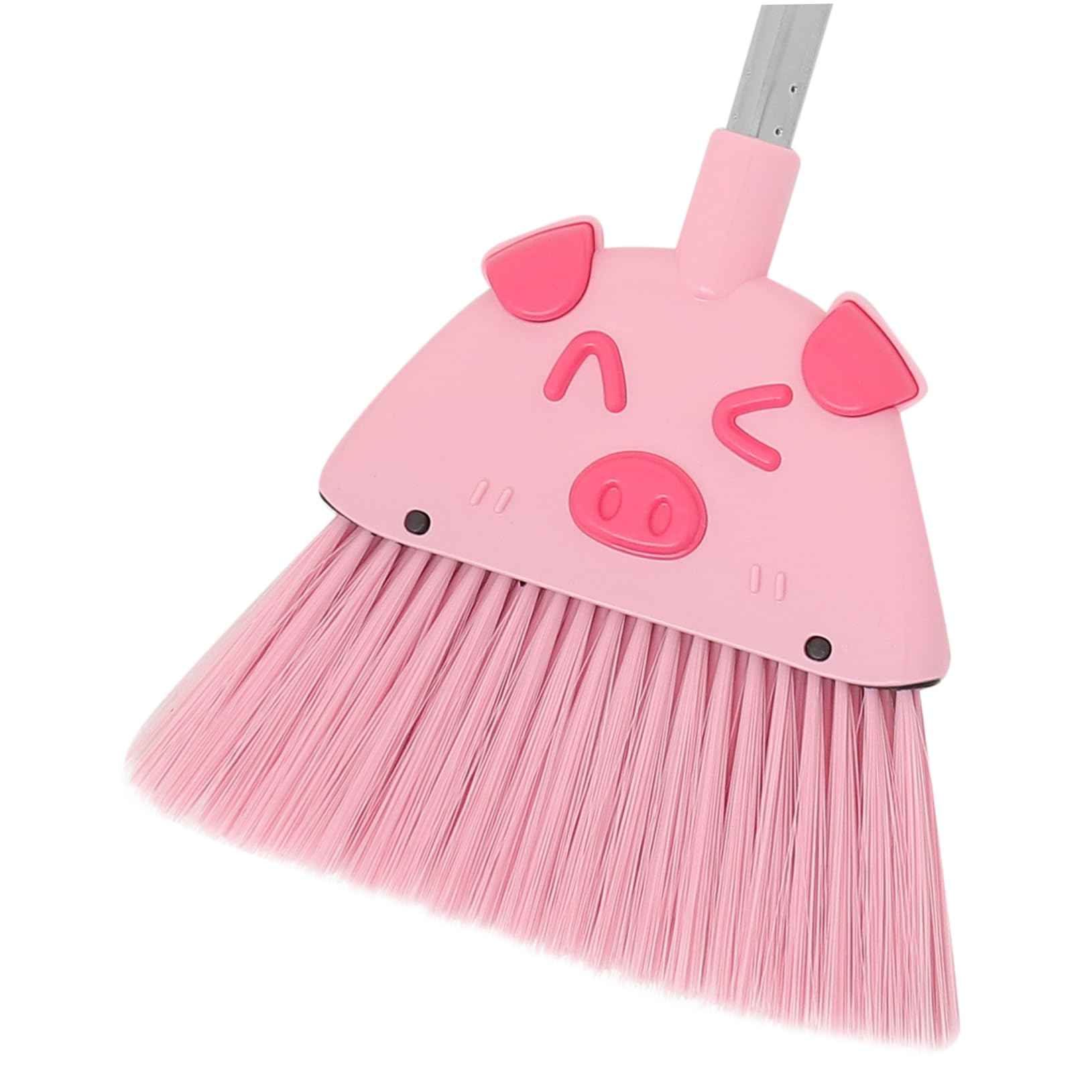 NIYANGLE 1Set Broom and Dustpan Set for Ergonomic Cleaning Tool for Housekeeping and Play Durable Broom Prop for Enhancing Responsibility and Hands Skills