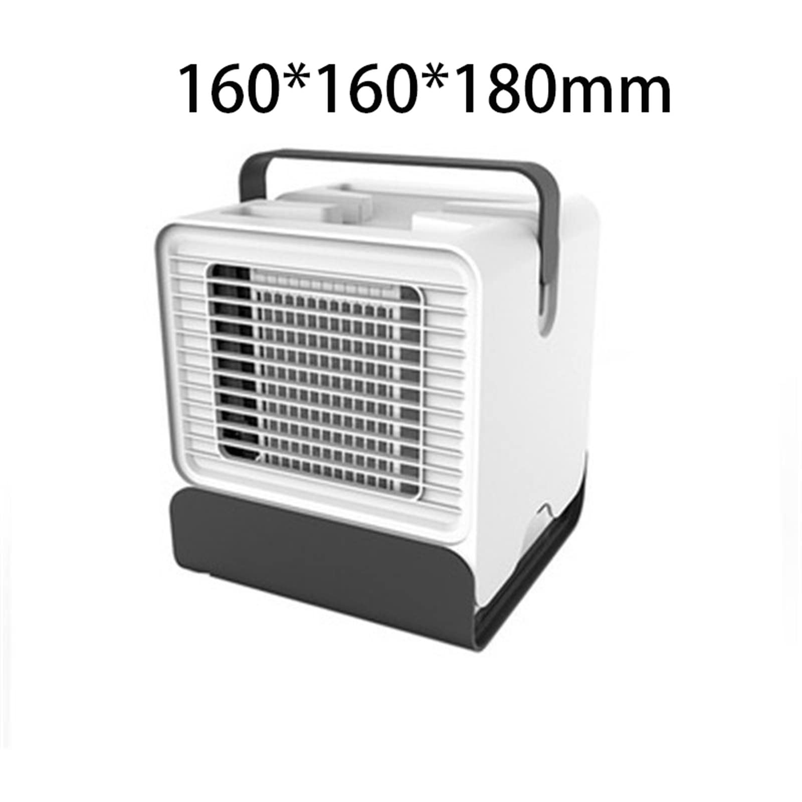 Condizionatore d'Aria Portatile, Ventilatore Portatile, raffrescatore d'Aria Piccolo, condizionatore Summer Cool (Bianco)