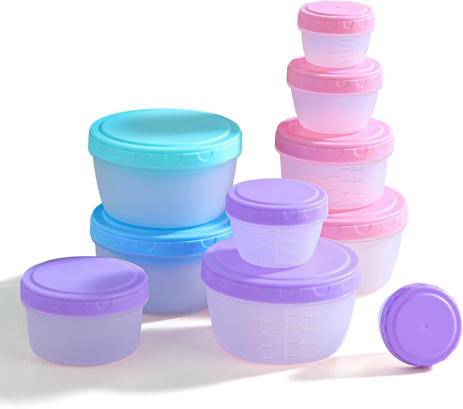 16PCS Storage Containers 