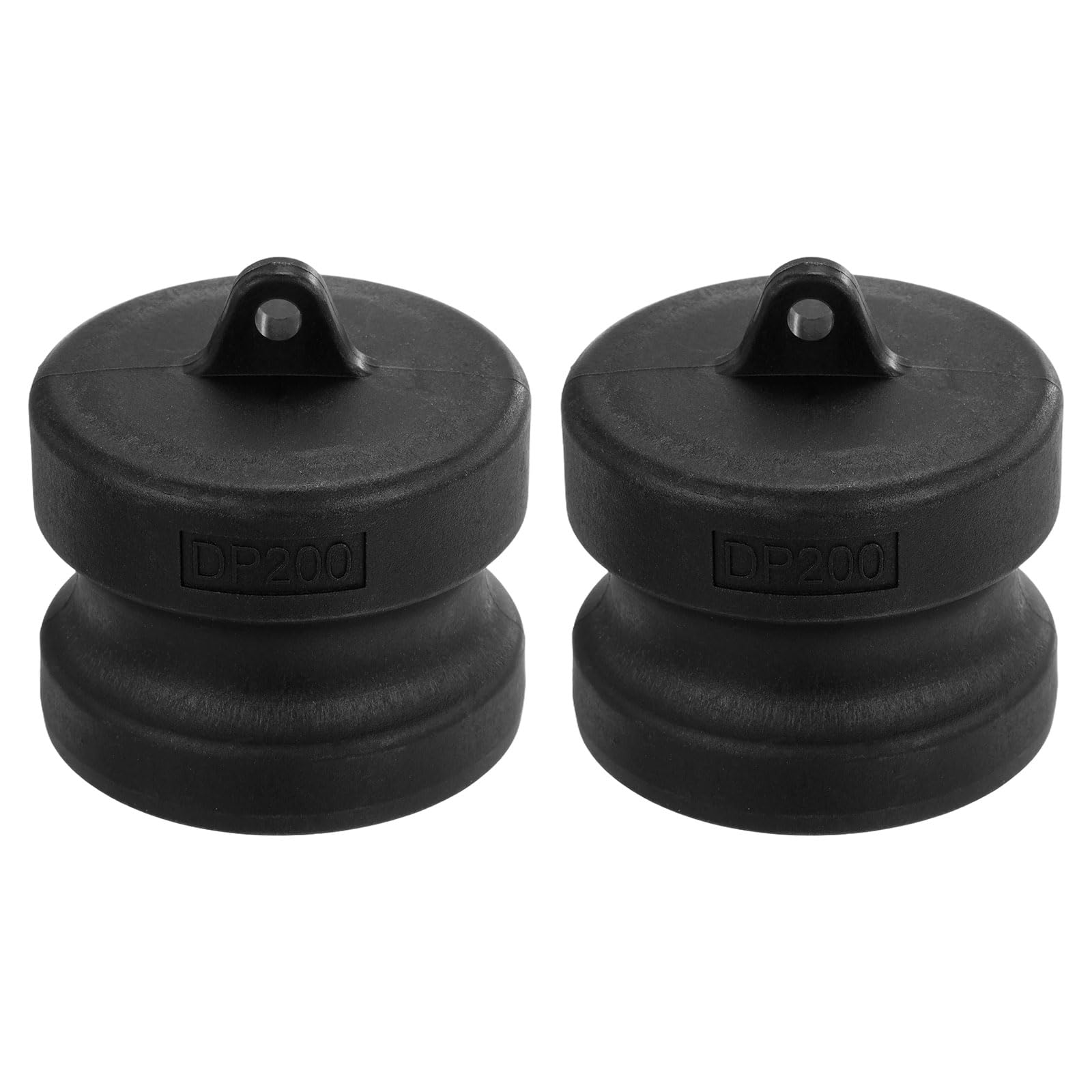 Raccord camlock DP 2 pouces polypropylène noir lot de 2 avec joints étanchéité tuyau