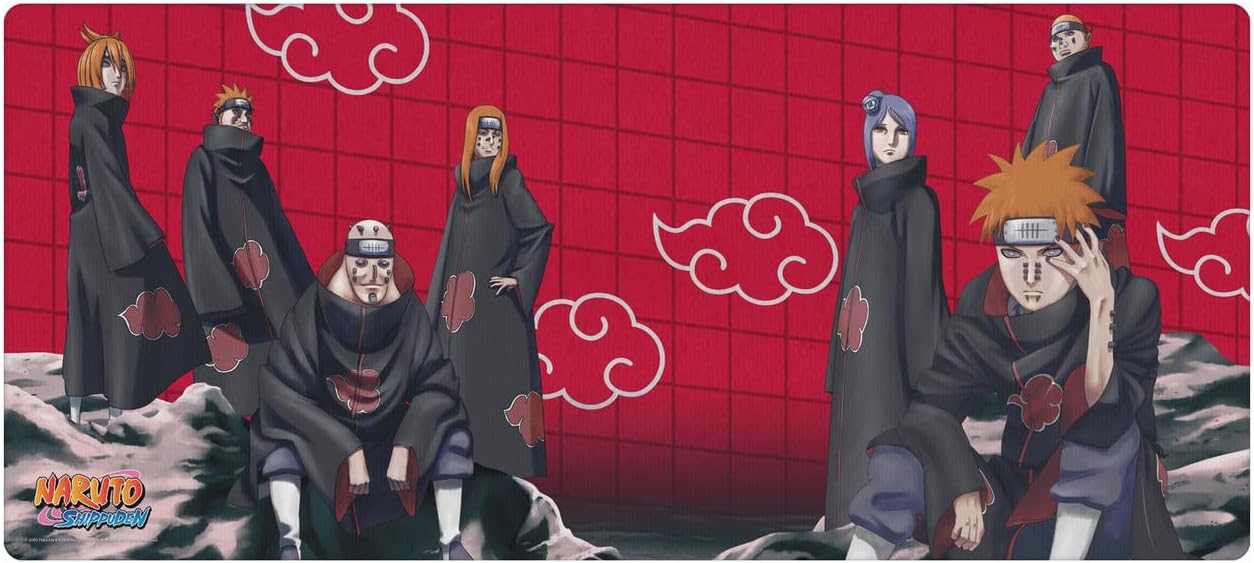 Head Case Designs Officially Licensed Naruto Shippuden Pain and Konan Graphic Art 37.4 x 15.75 x 0.16 inches (900 x 400 mm) - XL Gaming Office Desk PC Keyboard Mouse Mat Pad