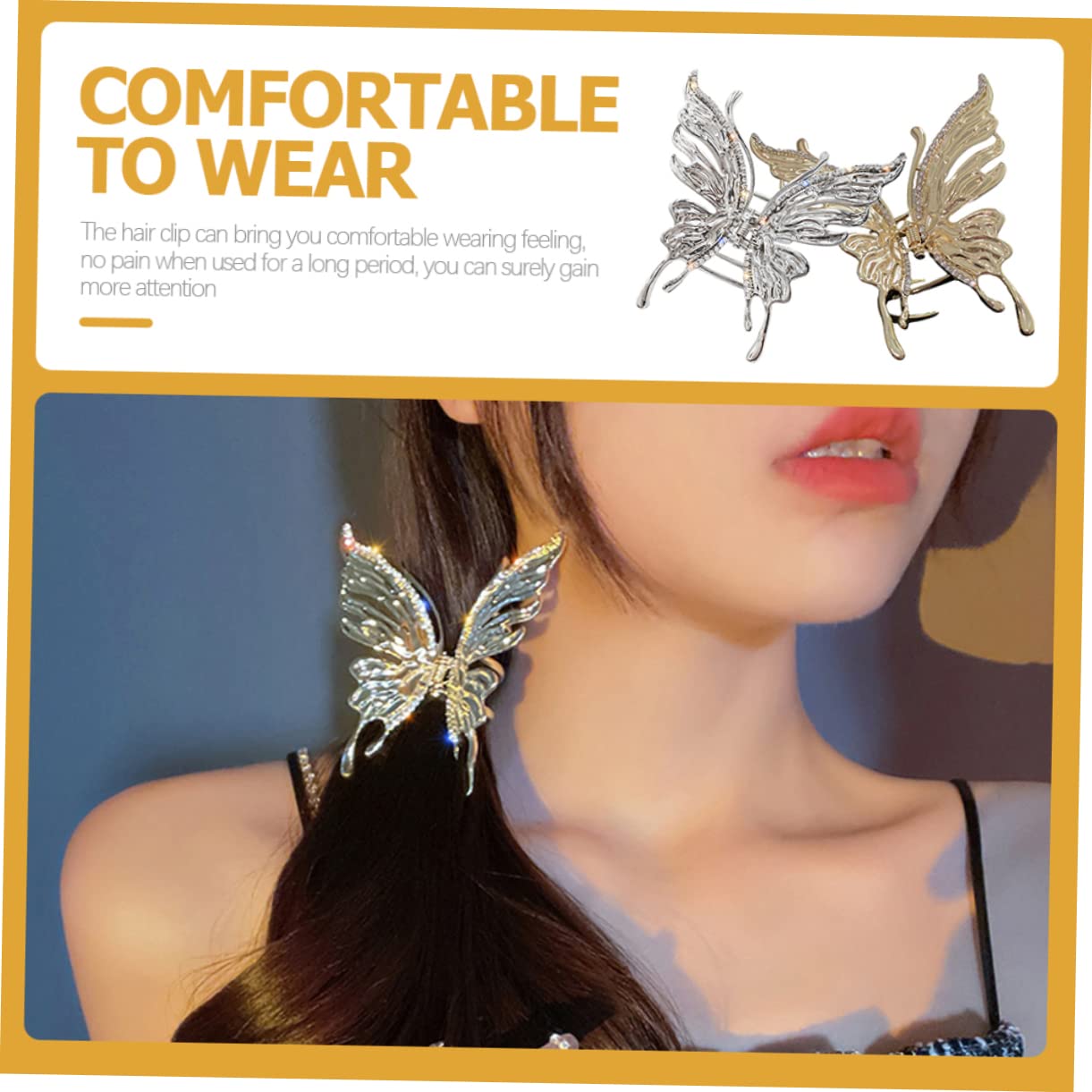ABOOFAN 10pezzi Fermagli Per Clip Per e Ragazze Accessori Per Speciali Come e Matrimoni Piccole Per Lunghi Colori Casual
