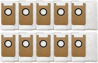 Non Woven Replacement Dust Bags for AIRROBO Plus Robot Vacuum, High Capacity Dirt Bags, Washable Filter Home Cleaning Parts10 PACK