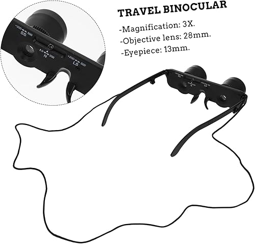 Vista 9 de Unomor 1pc Telescope Binoculares Mini Binoculars Travel Binoculars Bunoculars Small Binocular Outdoor Use Binocular Compact Binocular Fishing Pocket