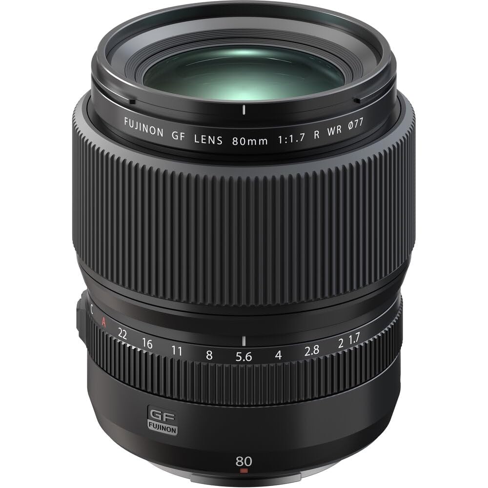 Amazon.com : Fujifilm Fujinon GF80mmF1.7 R WR Black : Electronics