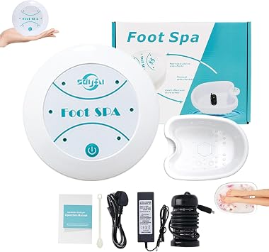 Ionic Foot Bath Detox and Cleanse,Ion Leg Spa White
