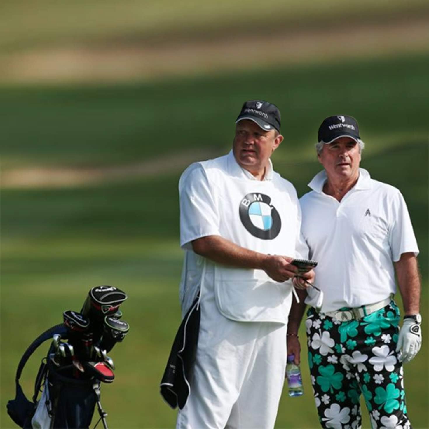 Royal & Awesome Mens Golf Pants, Golf Pants Men Relaxed Fit, Plaid Pants Men - Image 3