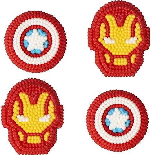 Wilton Marvel Avengers Icing Decorations, Multicolor