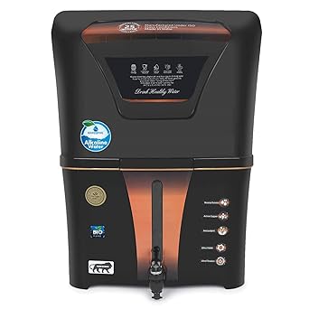 Aquadpure RO+UV+UF+ Bio-Alkaline Water Purifier with Pre Filter & Aqua Copper Infuser Technology & TDS Adjuster 12L | 8 Stage Purification | Suitable for all type water supply with TDS up to 2000 ppm