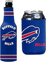 Vista 2 de Soporte aislante para latas y botellas de fútbol americano enfriador de bebidas Huggie (Nueva Orleans (Saints) - Negro)