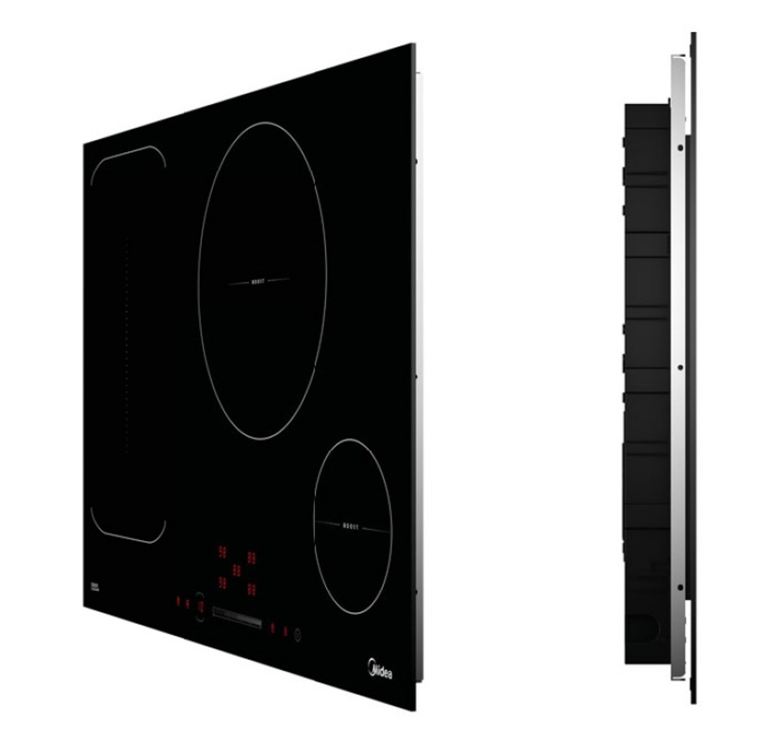 Midea Induktionskochfeld autark 77cm Booster rahmenlos FlexZone KI800IX