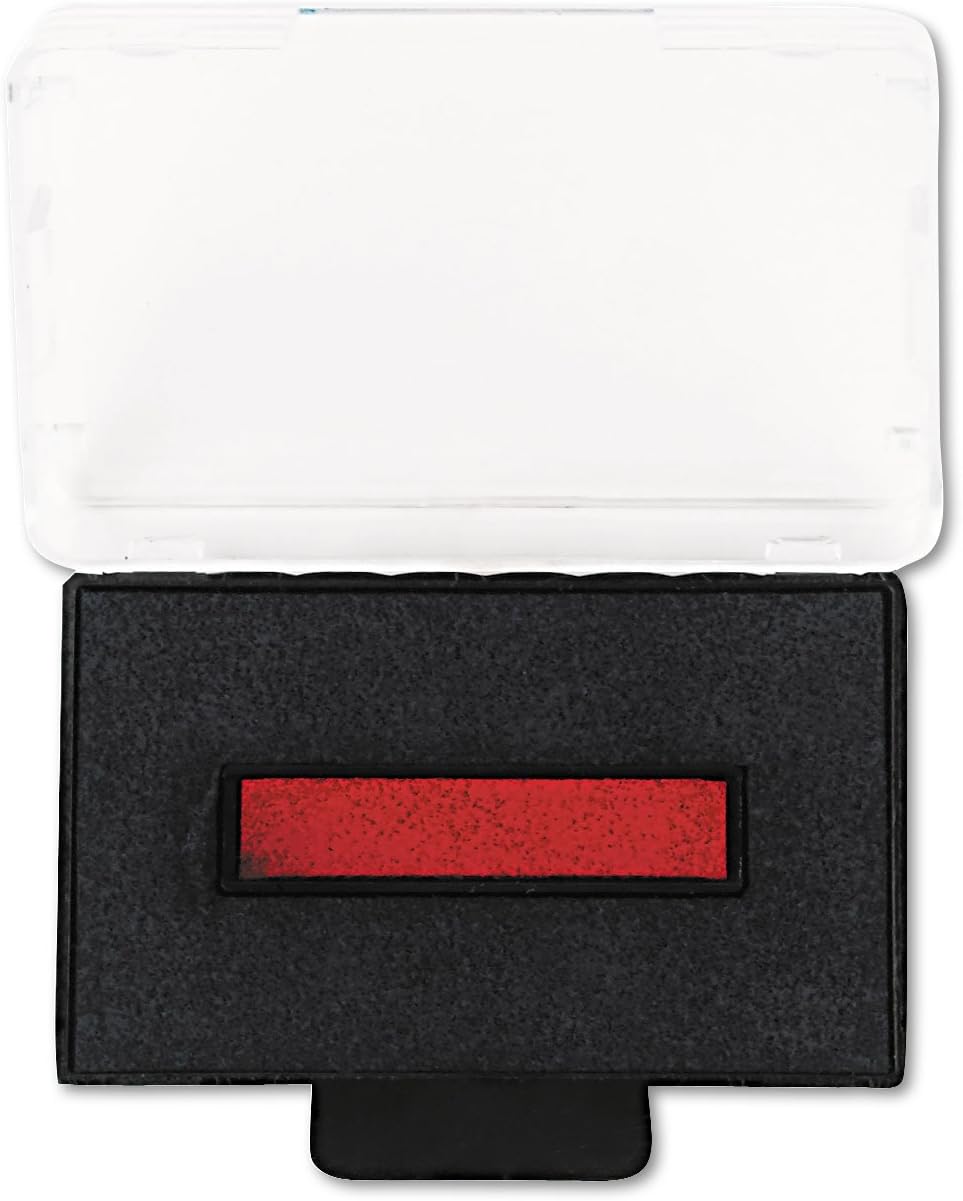 U. S. Stamp & Sign T5440 Dater Replacement Ink Pad, 1.125 Inches Width x 2 Inches Depth, Red/Blue (P5440BR)