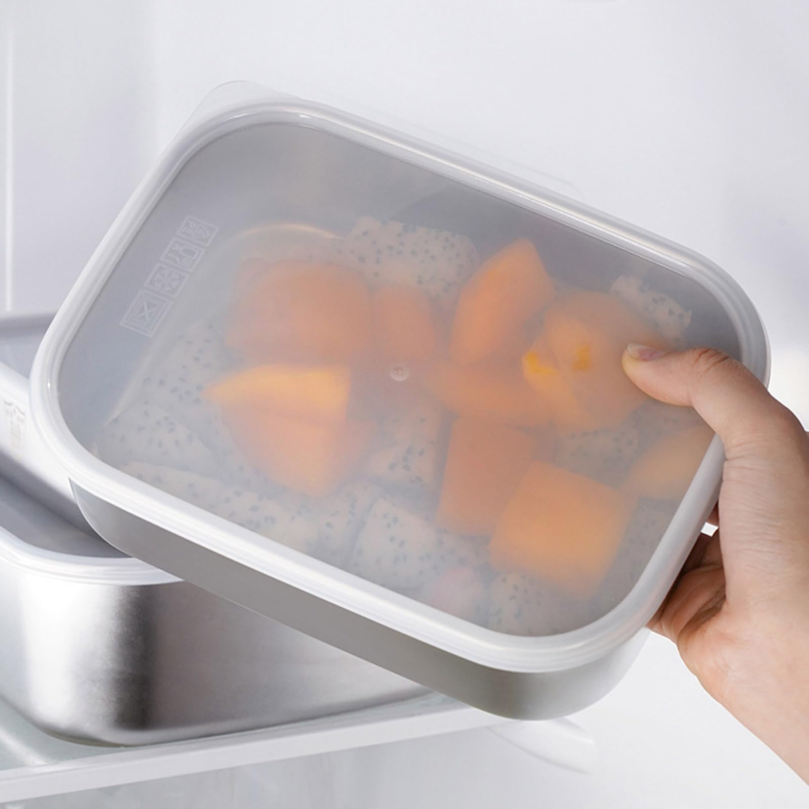 Lunch Box in Acciaio Inossidabile Isolato con Coperchio, Pratico e Pratico, con Funzione di Riscaldamento per Studenti e Professionisti (1000 ml)