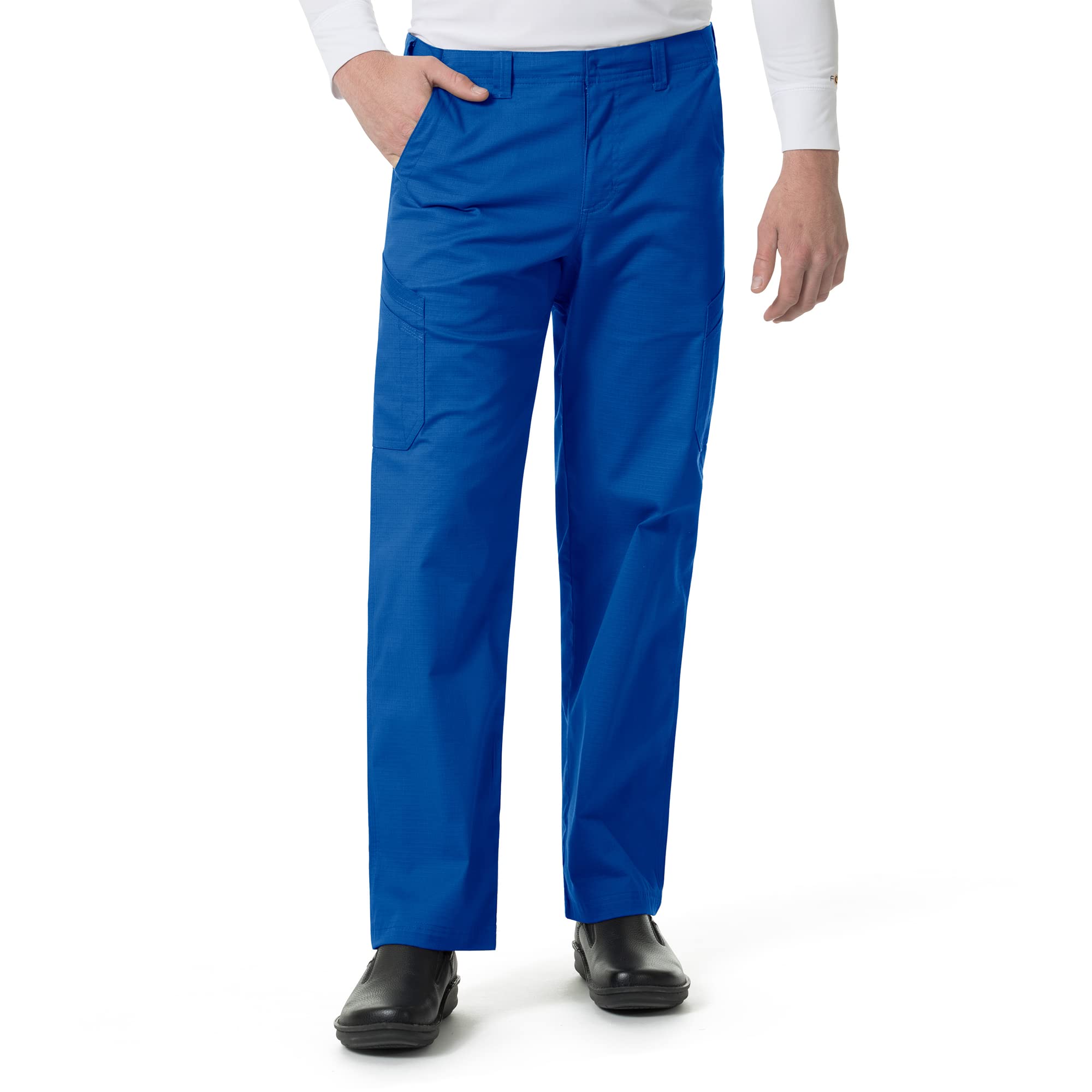 Carhartt Mens Straight Fit Multi-Cargo Scrub Pant