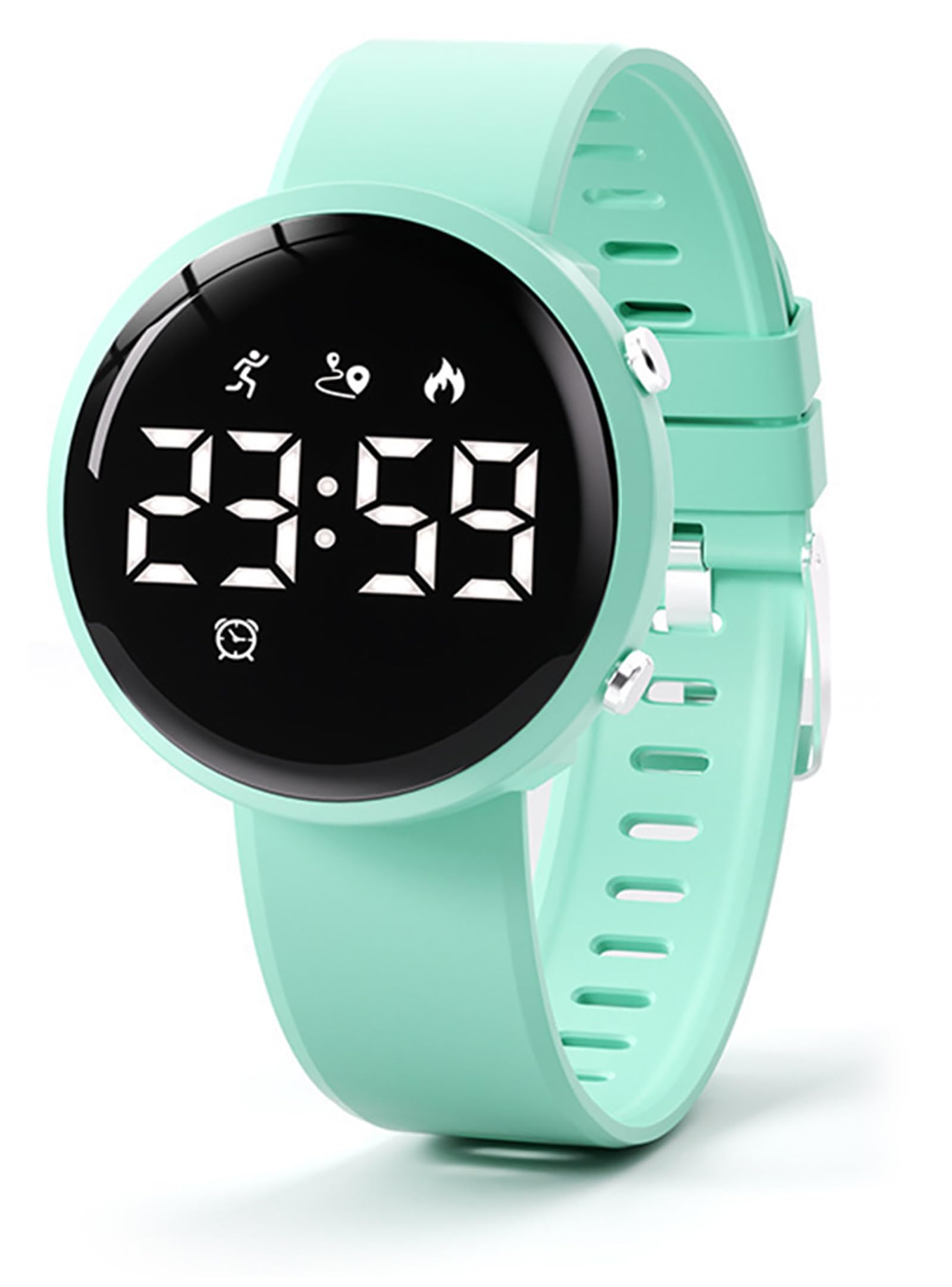 Fitness Tracker Watch with Step Counter Calorie Waterproof Pedometer Vibrating Alarm Digital Watches for Men Women Running Walking Workouts(NO APP)