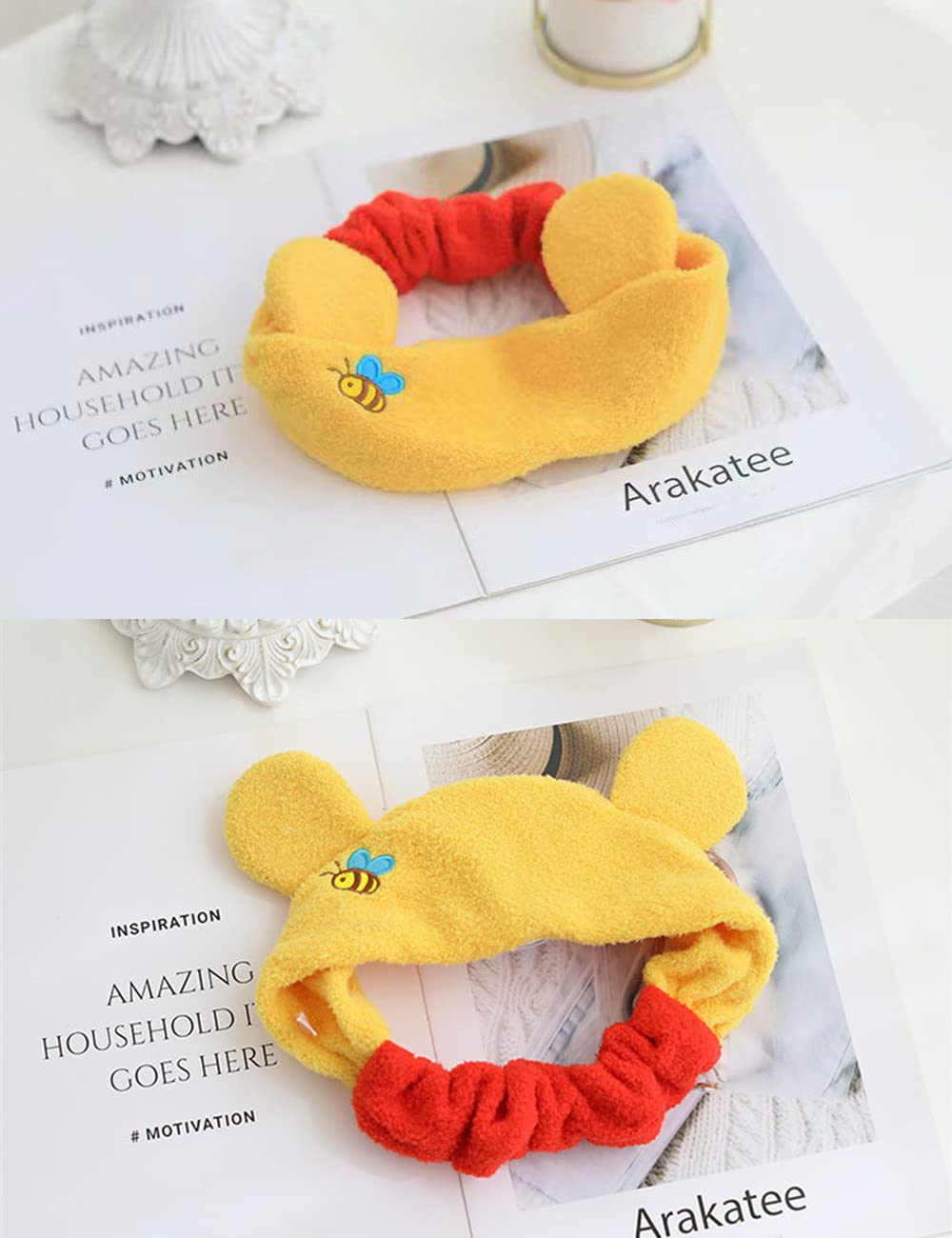 Amazon.co.jp: GHDVOP ヘアバンド くまのプーさん 後ゴム 超かわいい