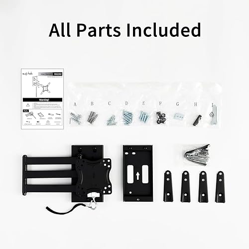 Miniatura 9 de Suptek Soporte de TV RV con cerradura para televisores de 13 a 43 pulgadas  Soporte de pared con bloqueo de movimiento completo para cámper,