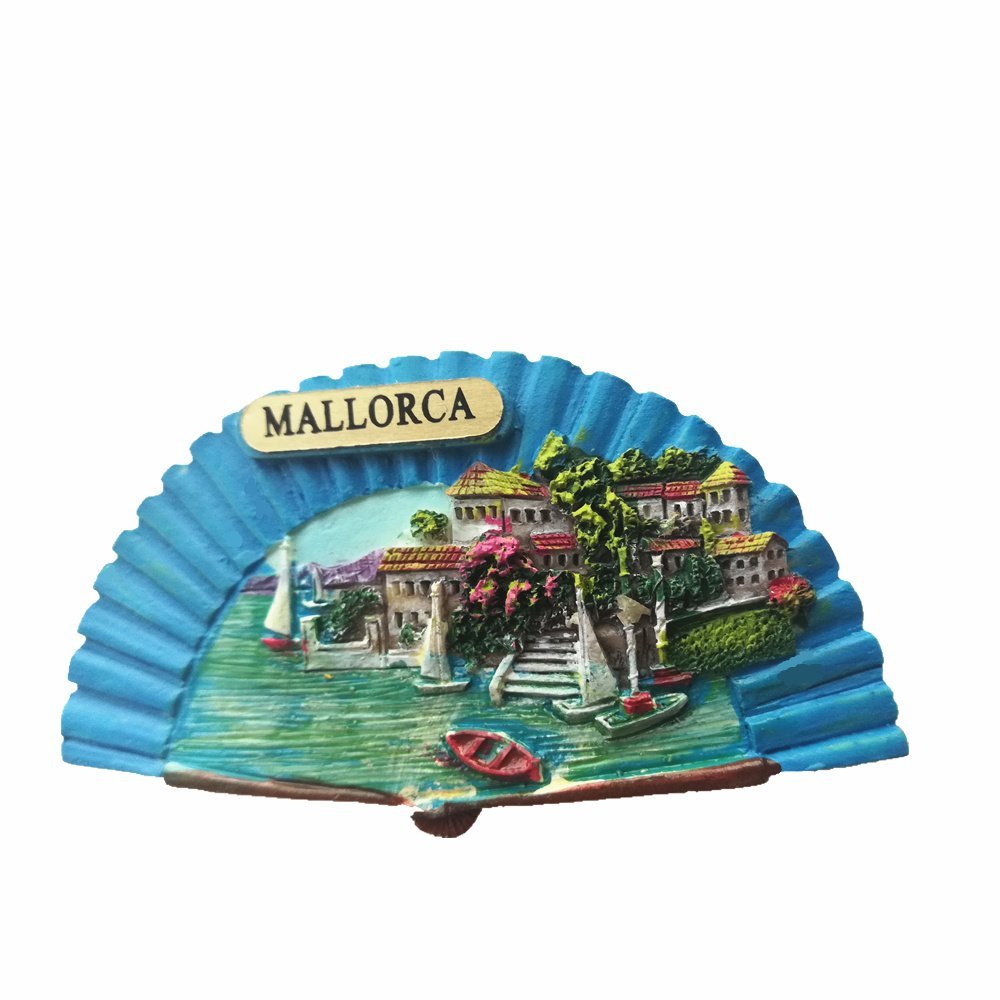 Aimant De Réfrigérateur 3D De Majorque Espagne - Cadeau Souvenir - Décoration De Maison Et De Cuisine - Aimant De Réfrigérateur